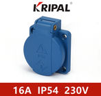 IP54 16 Ampère Blauwe Duitse norm voor industriële extra contactdoos