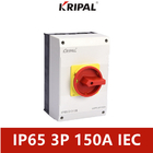 Schakelaar van de de Goedkeurings de Waterdichte IP65 Isolator van Ce van 4P 63-150A 230-440V