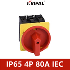 Schakelaar van de de Goedkeurings de Waterdichte IP65 Isolator van Ce van 4P 63-150A 230-440V