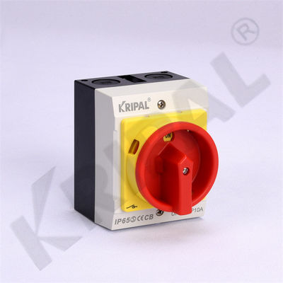 van de de Isolatorschakelaar van 10A 4Pole IP65 230-440V de Elektrische Roterende Norm van CEI