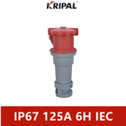 Ce IP67 125A 4 Bestand Op hoge temperatuur van Pin Industrial Connector